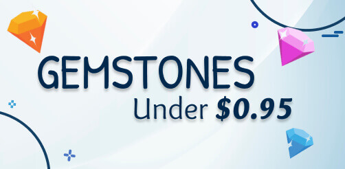 Gemstones under $ 0.95